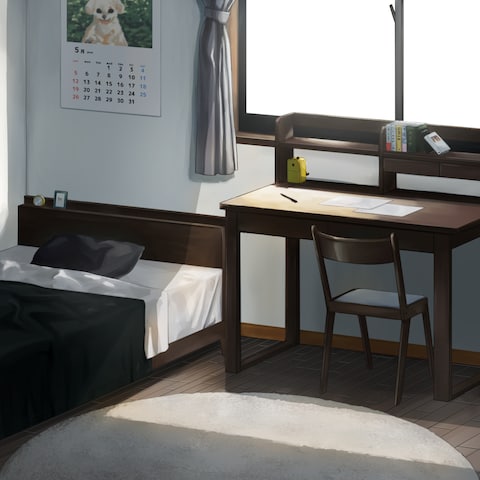 ①学生の部屋