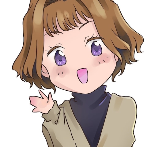 友人のアニメ風似顔絵