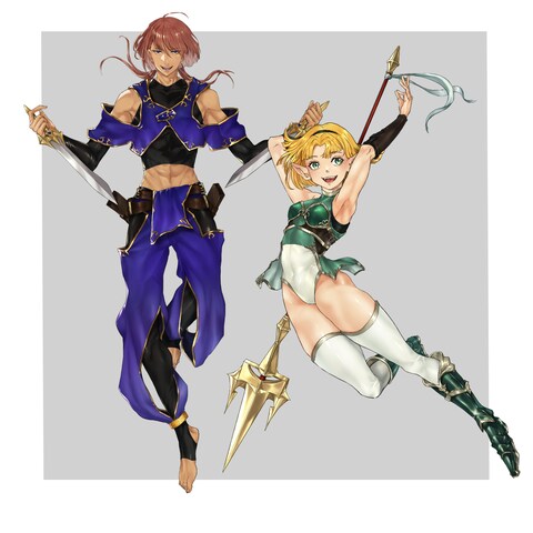 西洋ファンタジー系オリジナルキャラクター