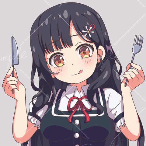 デフォルメ女の子