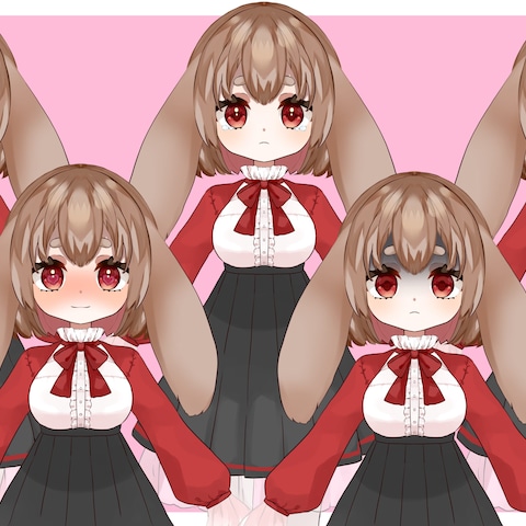 パーツ分けキャラクター