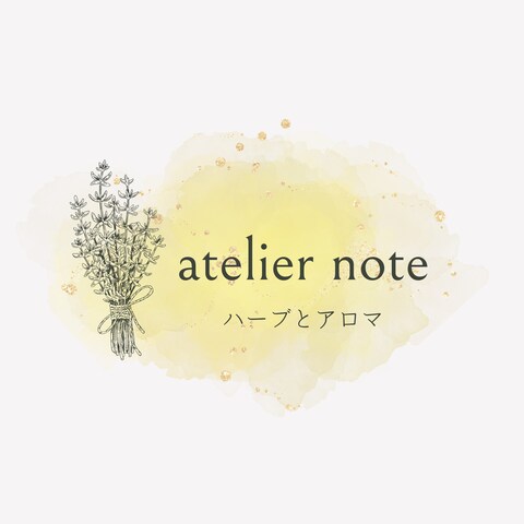 atelier note様のロゴデザイン