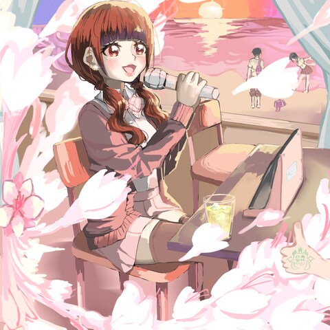 カラオケを楽しむ女の子