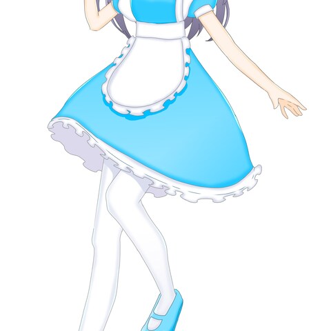 個人で活動されているライバー様のイラスト制作