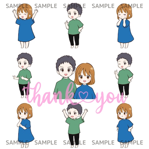 インスタ投稿用イラスト