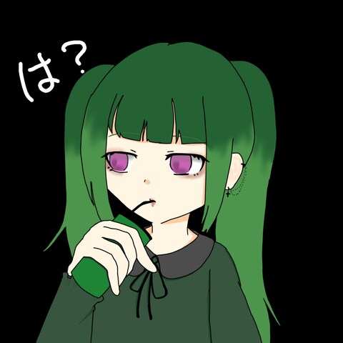 メンヘラ風アイコン