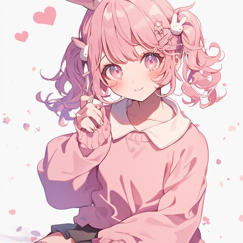 うさ耳の女の子