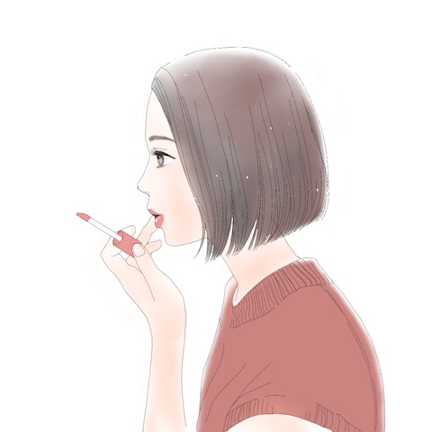 女性アイコン　フルカラー