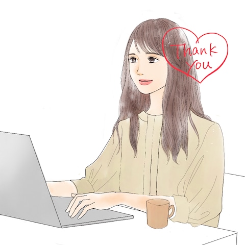 女性イラスト