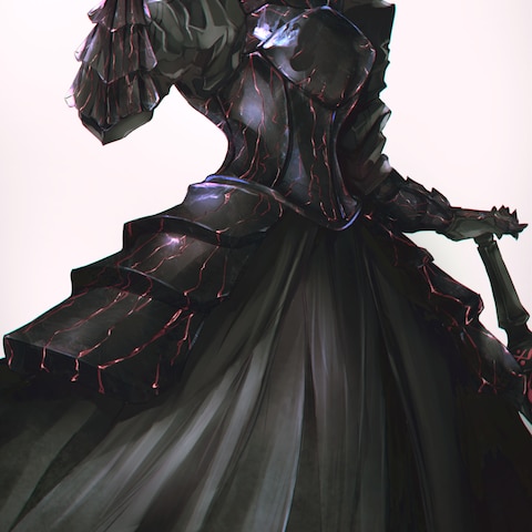 セイバーオルタ　（FGO　版権）