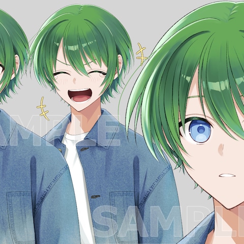 あっしゅ様一枚絵イラスト作成