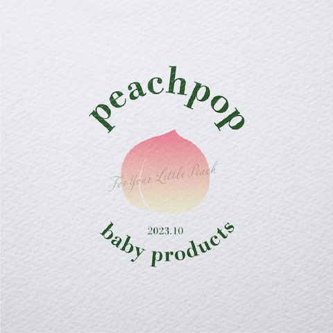 peachpopのロゴ