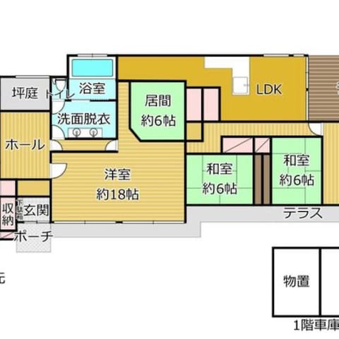 戸建て間取り図
