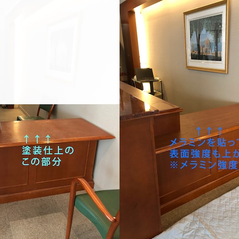 施設 カウンターTOP増貼
