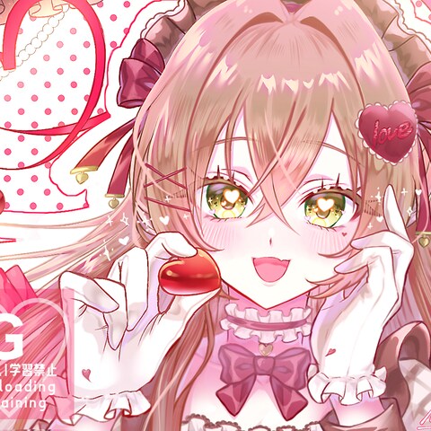 バレンタイン用イラスト