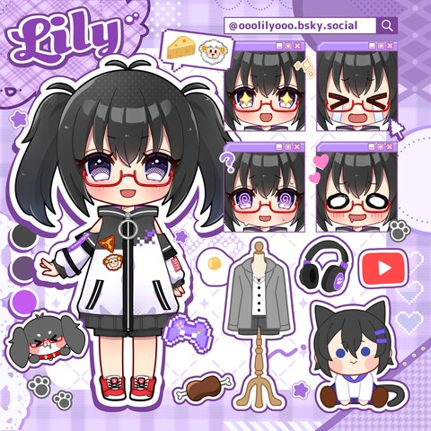 【デジタルコラージュ】Lily