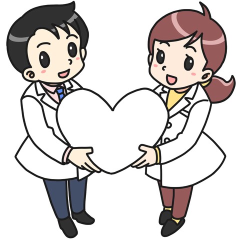 薬局チラシ用のイラスト作成