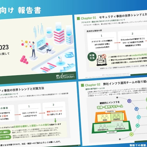 インフラ運用サービスの年次報告書