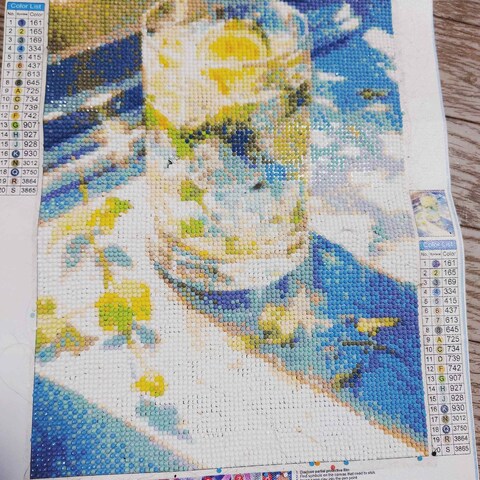 ダイヤモンドアート 夏