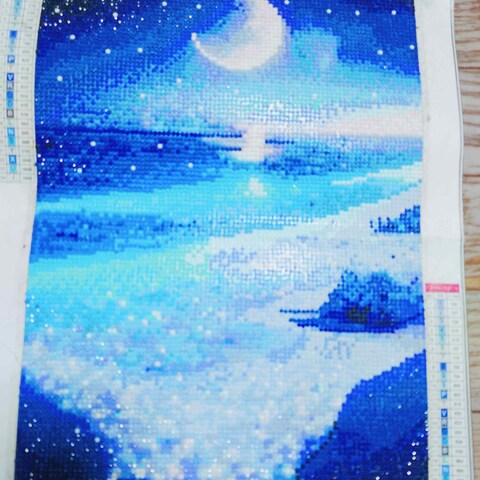 ダイヤモンドアート 海
