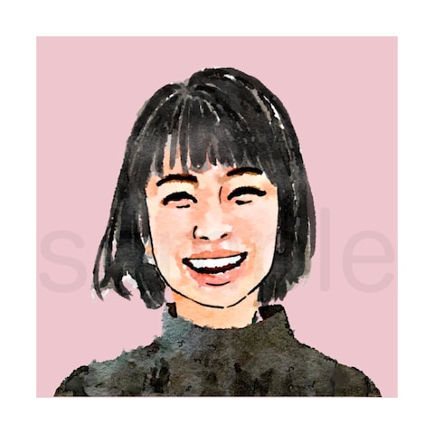 似顔絵アイコンサンプル