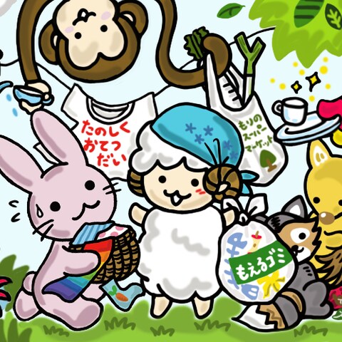 Google playアプリ用イラスト
