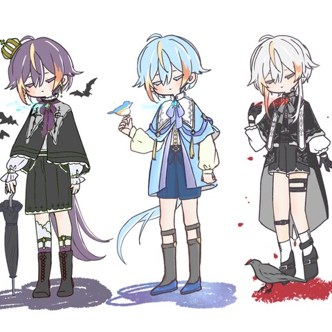 キャラクターデザインの雰囲気