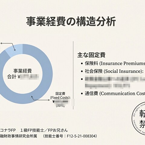 事業に対するコストの洗い出し