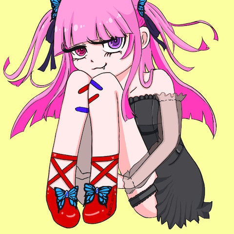 VtuberさんのおはV用イラスト