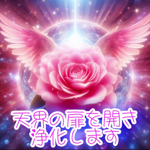 天使界の扉を開いて心身を浄化します