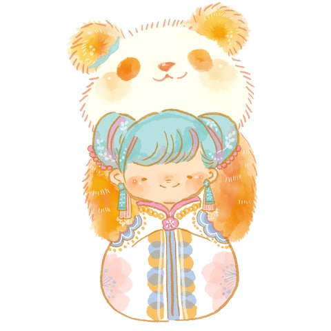 ステッカー用イラスト