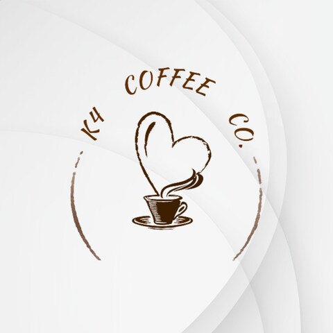 架空のカフェのロゴ