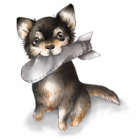 チワワのイラスト