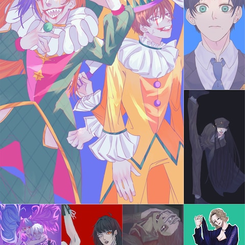 オリジナルキャラクターのイラストです！！