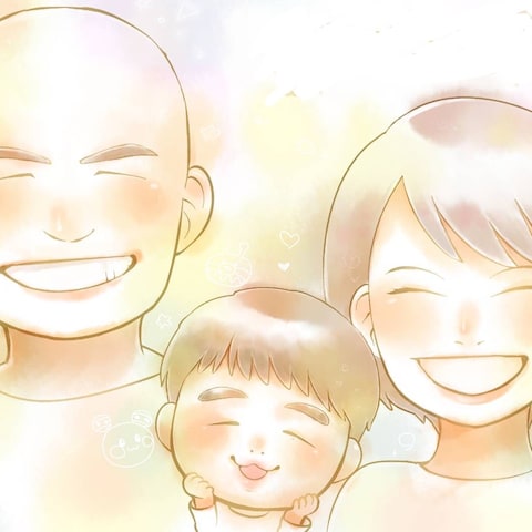 ご家族の似顔絵