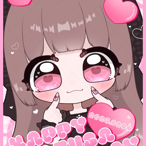 植村梓さん生誕祭 フラワースタンド用ボード