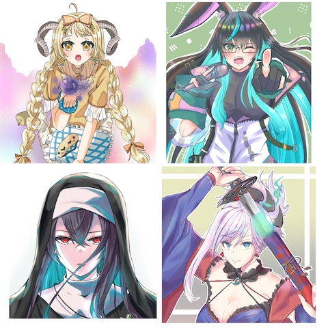 女性一枚絵２