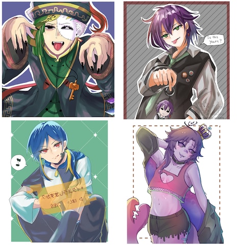 男性一枚絵２