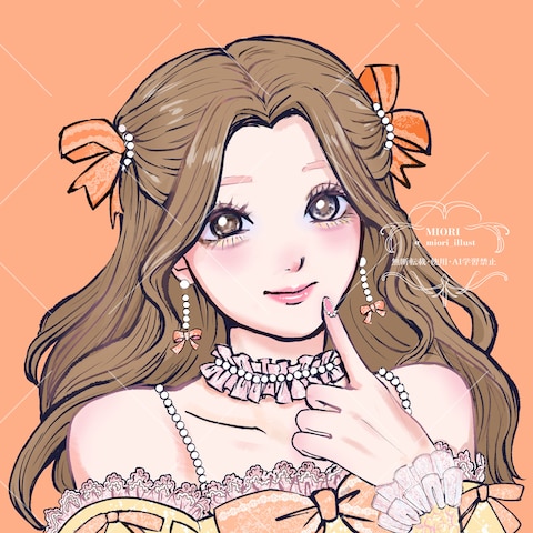 アイドル様(お名前非公開)生誕祭Tシャツ用イラスト
