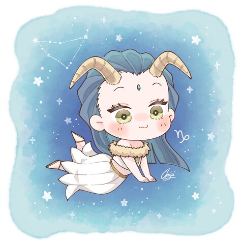 ミニキャラ星座 山羊座