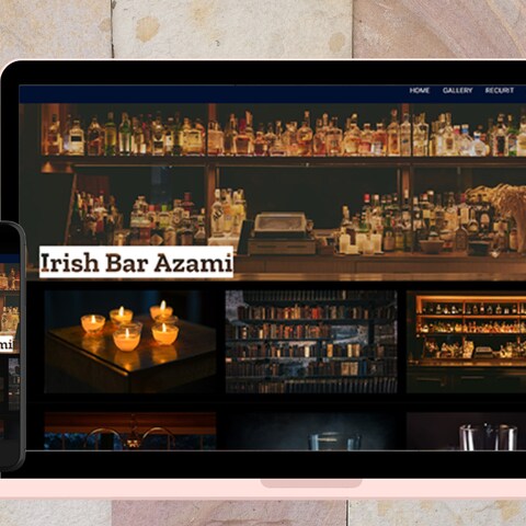 DINNING　BAR　ウェブサイト