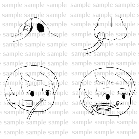 医療イラスト 看護手順