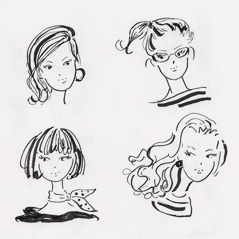 女性イラスト