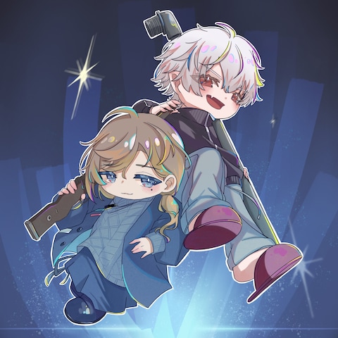 ファンアート 叶×葛葉