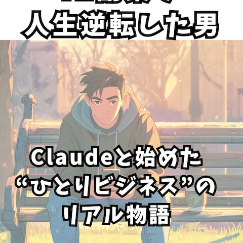 AI副業で人生逆転した男