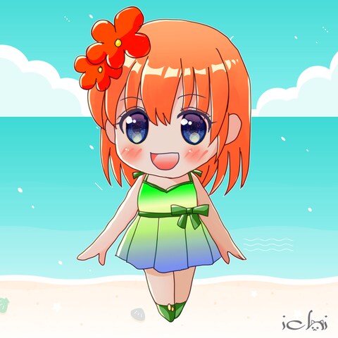 ふらのあイメージキャラクターデザイン案その1