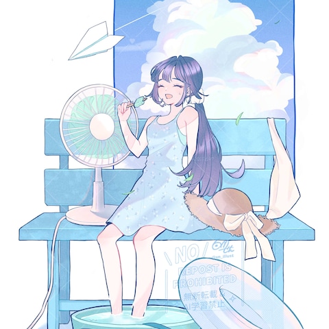 【創作】季節のイラスト