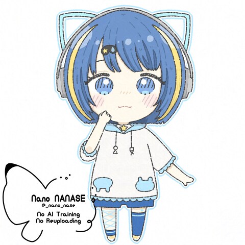 星ノ音しずく様 SDイラスト