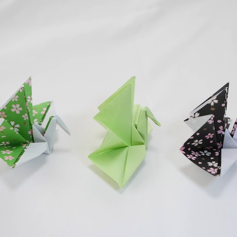 祝い鶴（折り紙）