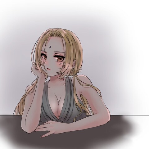 暗い色合いでお色気を出す作戦